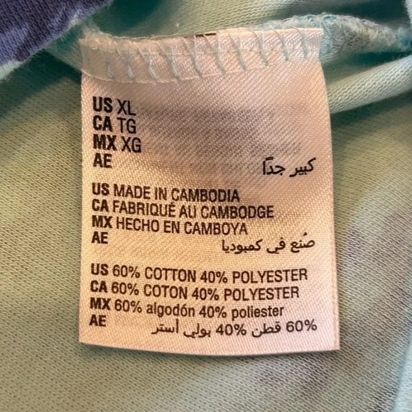 Karen Scott Floral Top with boat Neck & Wide Arm Cuff. Women’s XL EUC - Picture 9 of 13